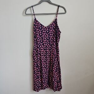 GAP Blue and Pink Sleeveless Sundress Mini